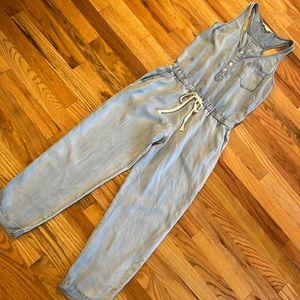 Chambray Jumpsuit Size Small Boutique LoveStitch